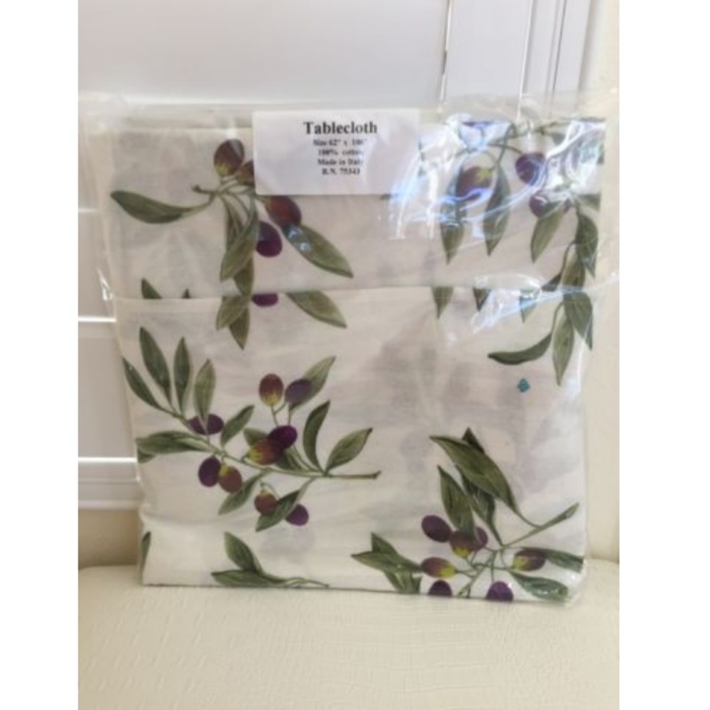 TABLECLOTH TESSITURA RANDI 1931 OLIVE VINE - Picture 6 of 6
